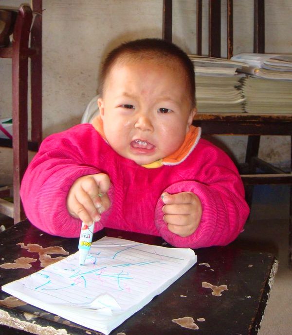 20101113昕昕写字