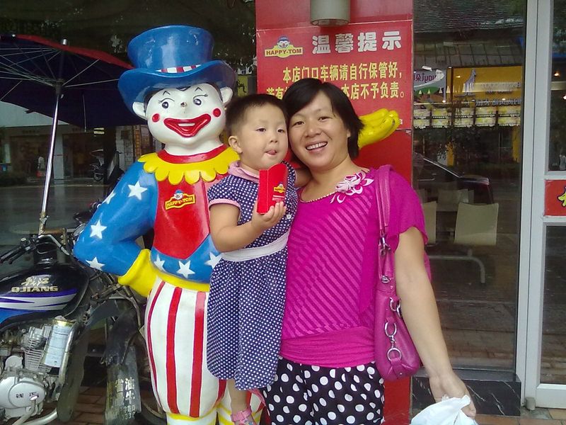 20120821昕宝宝上街