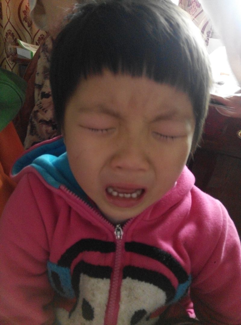 20151121伤心的昕宝宝