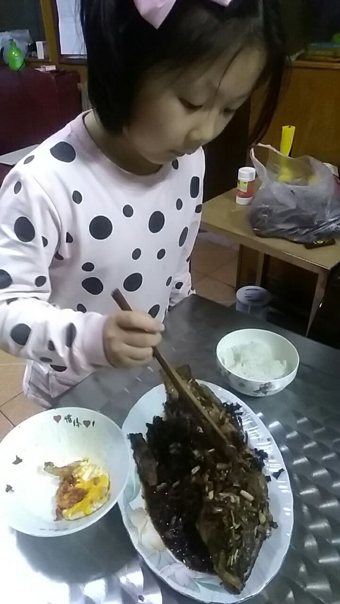 20180412妈妈蒸的鱼