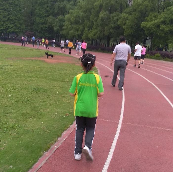 20180511昕昕跑步练习