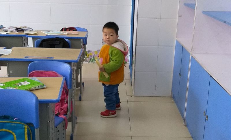 20181123奇奇在教室